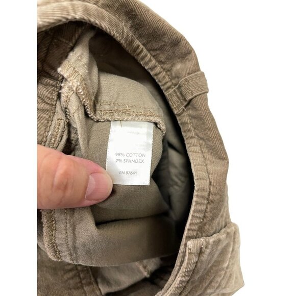 J. Jill Womens Stretch Corduroy Cargo Jogger Pants Size 10 Tan - Picture 6 of 7